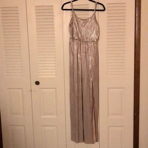 Never worn! Gold BCBG dress!